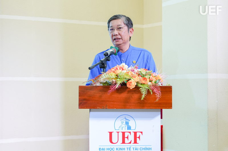 Ông Nguyễn Tu Mi - Chủ tịch Hội Doanh nghiệp phường Gia Định chia sẻ định hướng hợp tác và góc nhìn từ phía cộng đồng doanh nghiệp 