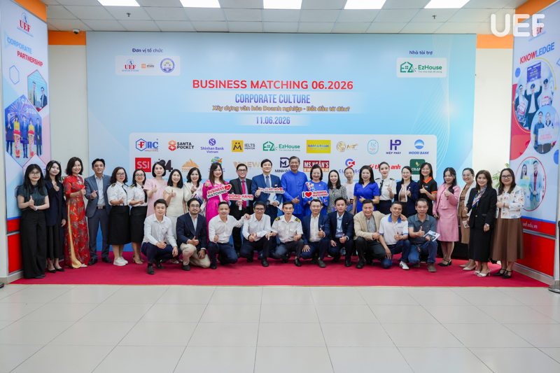 Minh Đăng Group tham gia ngày hội kết nối doanh nghiệp UEF Business Matching 2026